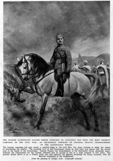 Franco on his horse
